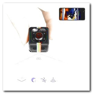 Hidden Camera on Battery